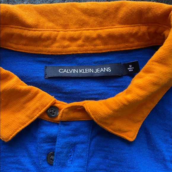 Calvin Klein jeans long sleeve polo - Picture 4 of 11
